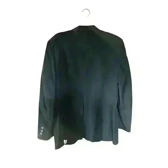 Men's Vintage Black Suede Jacket, size large - Picture 4 of 5